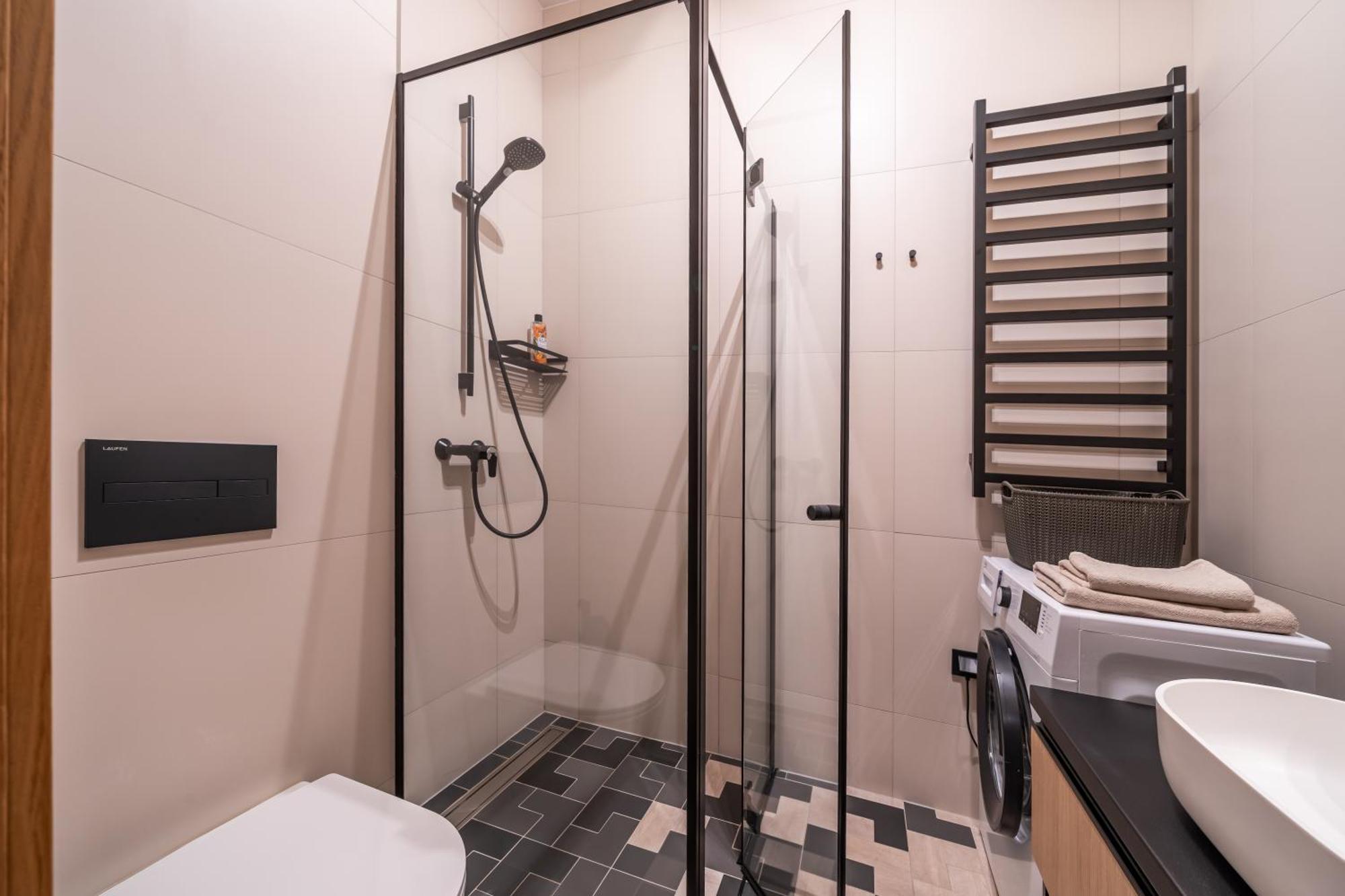 Apartment 1-bedroom With Private Parking & Terrace
